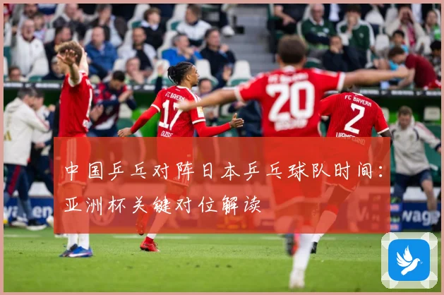 中国乒乓对阵日本乒乓球队时间：亚洲杯关键对位解读
